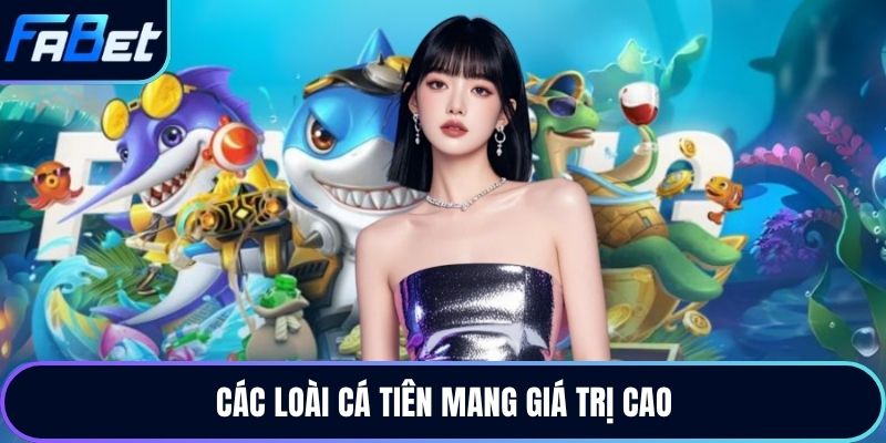 Các loài cá tiên mang giá trị cao