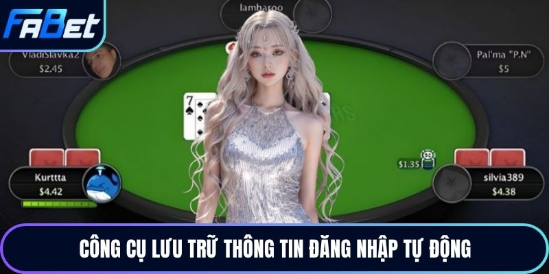 Công cụ lưu trữ thông tin đăng nhập tự động