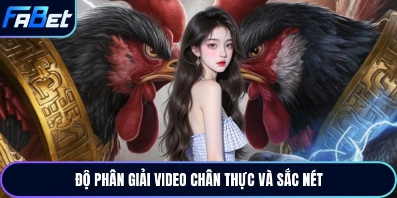 Độ phân giải video chân thực và sắc nét