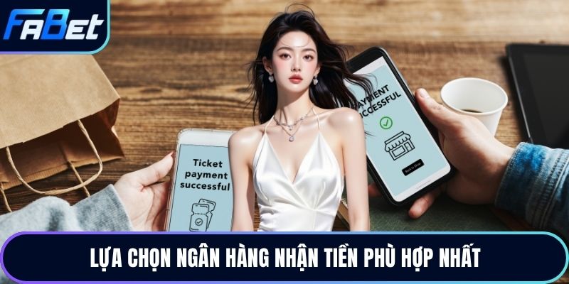 Lựa chọn ngân hàng nhận tiền phù hợp nhất
