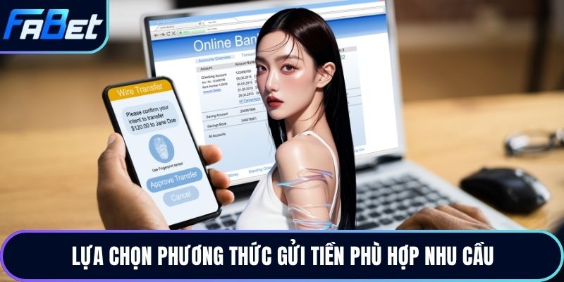 Lựa chọn phương thức gửi tiền phù hợp nhu cầu