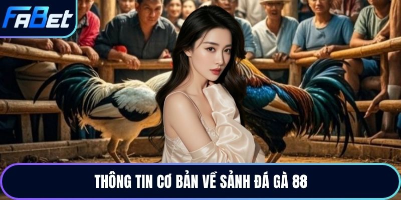 Thông tin cơ bản về sảnh đá gà 88