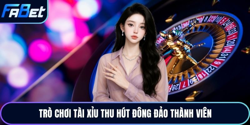 Trò chơi tài xỉu thu hút đông đảo thành viên